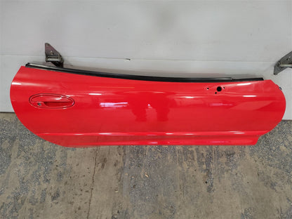 1999 CORVETTE RH PASSENGER FRONT DOOR RED 000 33890 - image 2