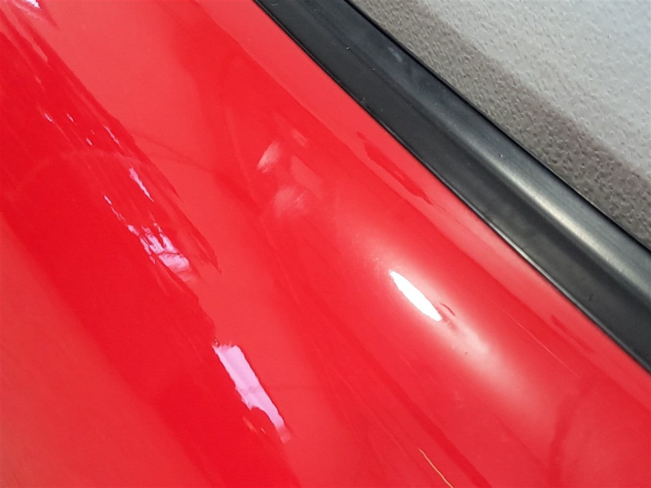 1999 CORVETTE RH PASSENGER FRONT DOOR RED 000 33890 - image 10