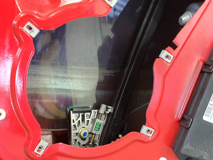 1999 CORVETTE RH PASSENGER FRONT DOOR RED 000 33890 - image 2