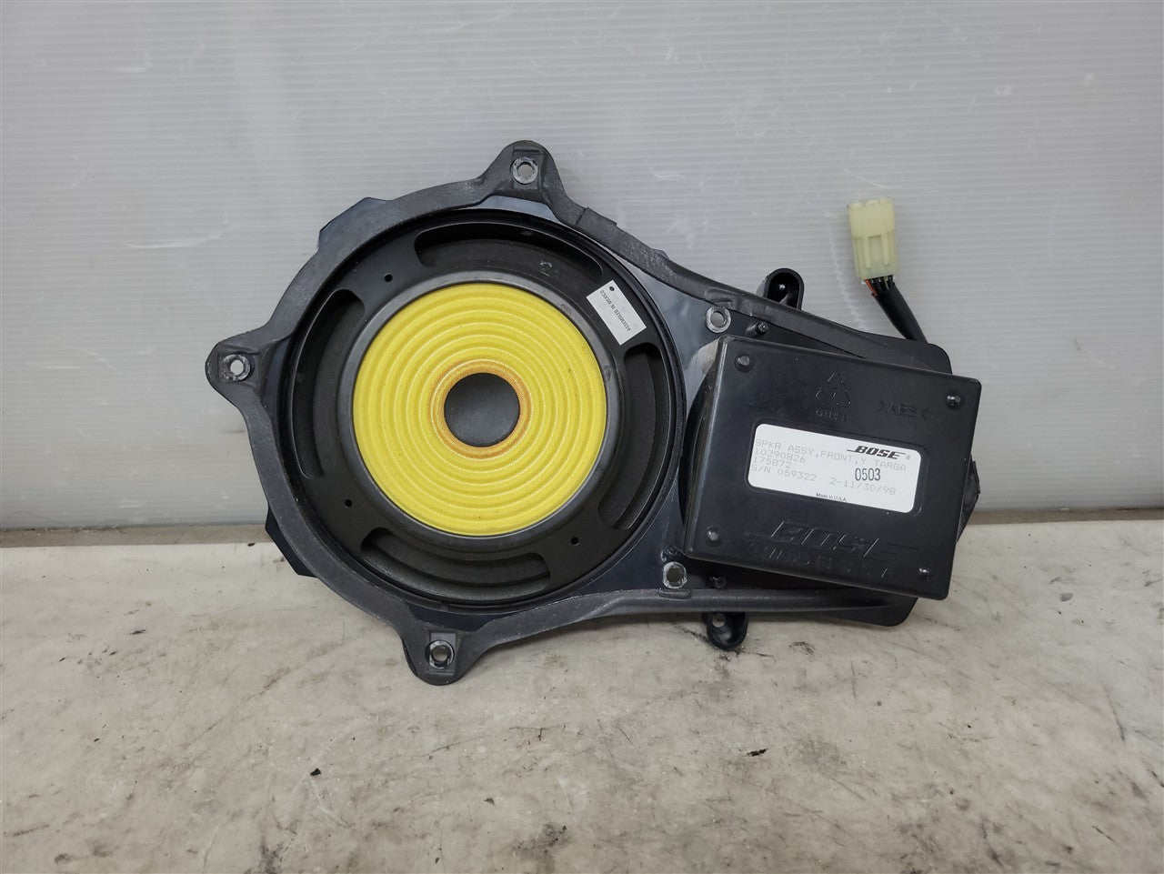 1999 CORVETTE FRONT DOOR BOSE SPEAKER 10290826 33899 - image 6