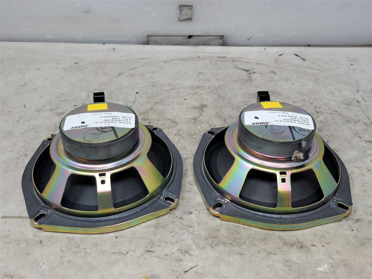 1999 CORVETTE REAR BOSE SPEAKERS PAIR 10290828 64K 33909 - image 7
