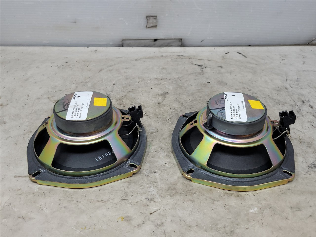 1999 CORVETTE REAR BOSE SPEAKERS PAIR 10290828 64K 33909 - image 8