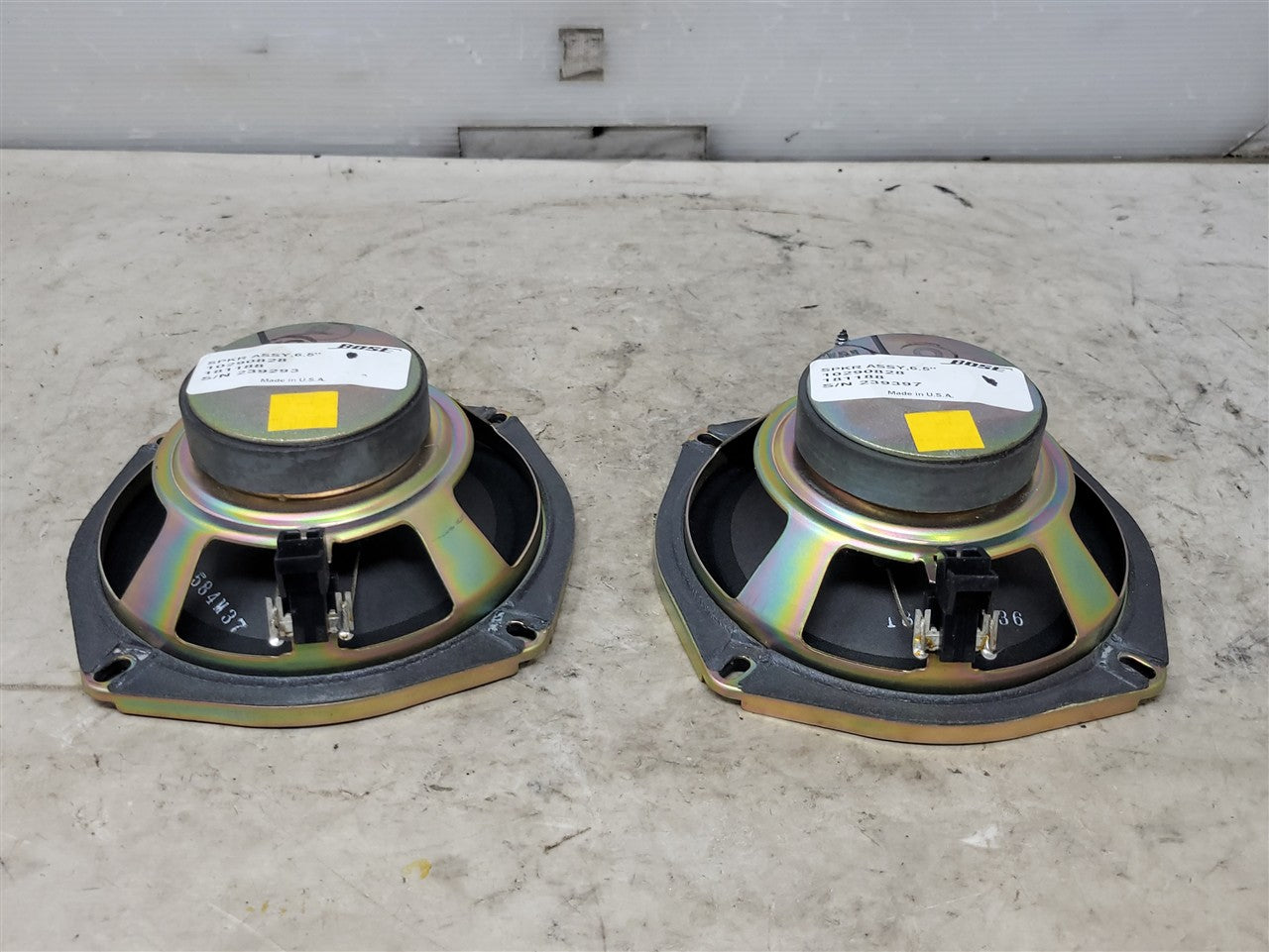 1999 CORVETTE REAR BOSE SPEAKERS PAIR 10290828 64K 33909 - image 9