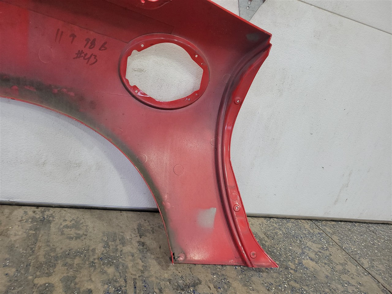 1999 CORVETTE LH QUARTER TORCH RED 70U 000 33913 - image 17