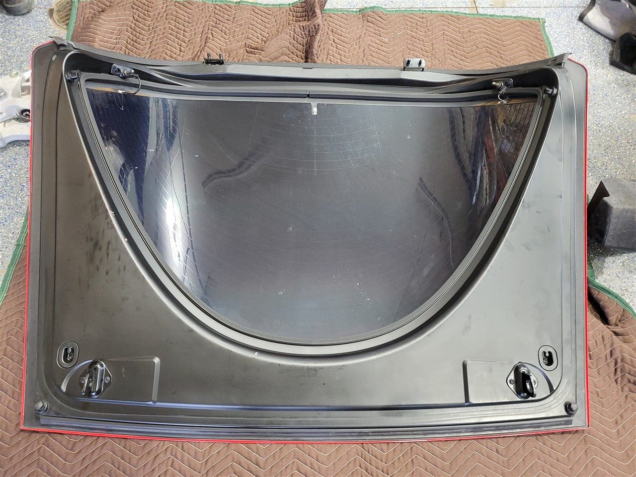 1999 CORVETTE DECKLID W/GLASS TORCH RED 70U 000 33919 - image 13