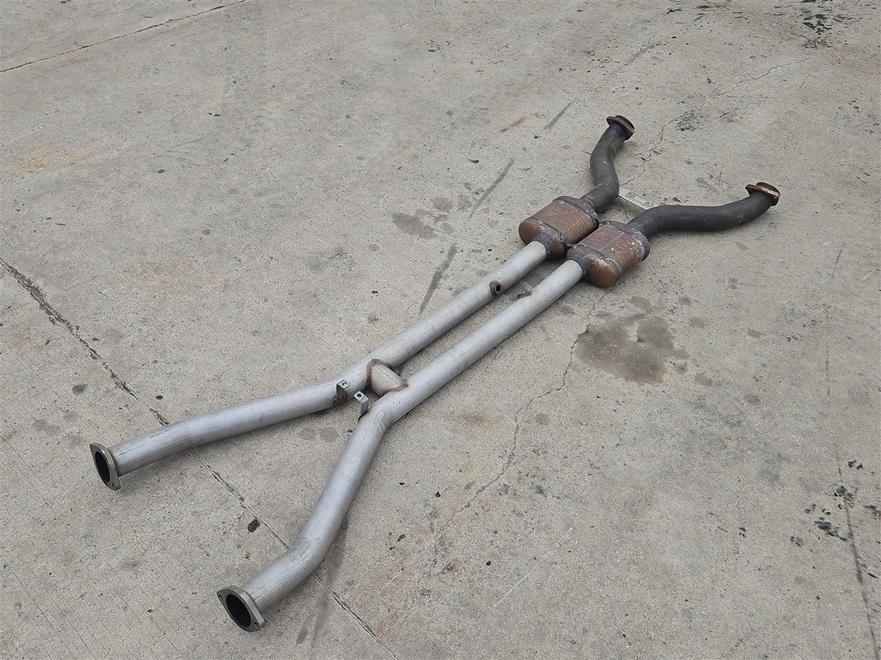 1999 CORVETTE OEM EXHAUST MID H PIPE CENTER 33941 - image 6