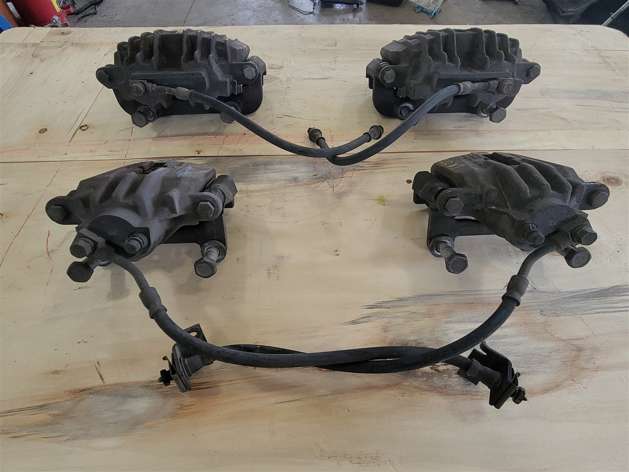 1999 CORVETTE FRONT & REAR PBR CALIPERS W/BRACKETS 33950 - image 4