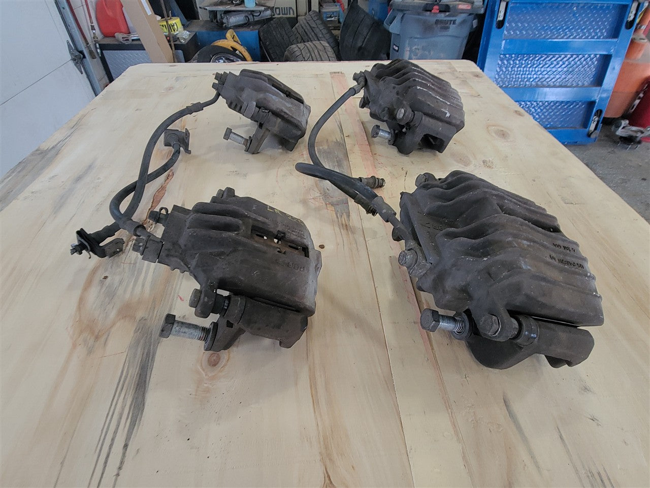 1999 CORVETTE FRONT & REAR PBR CALIPERS W/BRACKETS 33950 - image 5