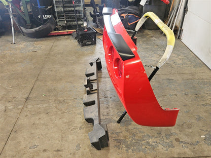 1999 CORVETTE REAR BUMPER TORCH RED NICE W/REBAR 33953 - image 3