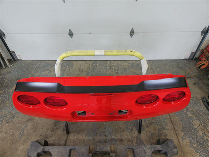 1999 CORVETTE REAR BUMPER TORCH RED NICE W/REBAR 33953 - image 9