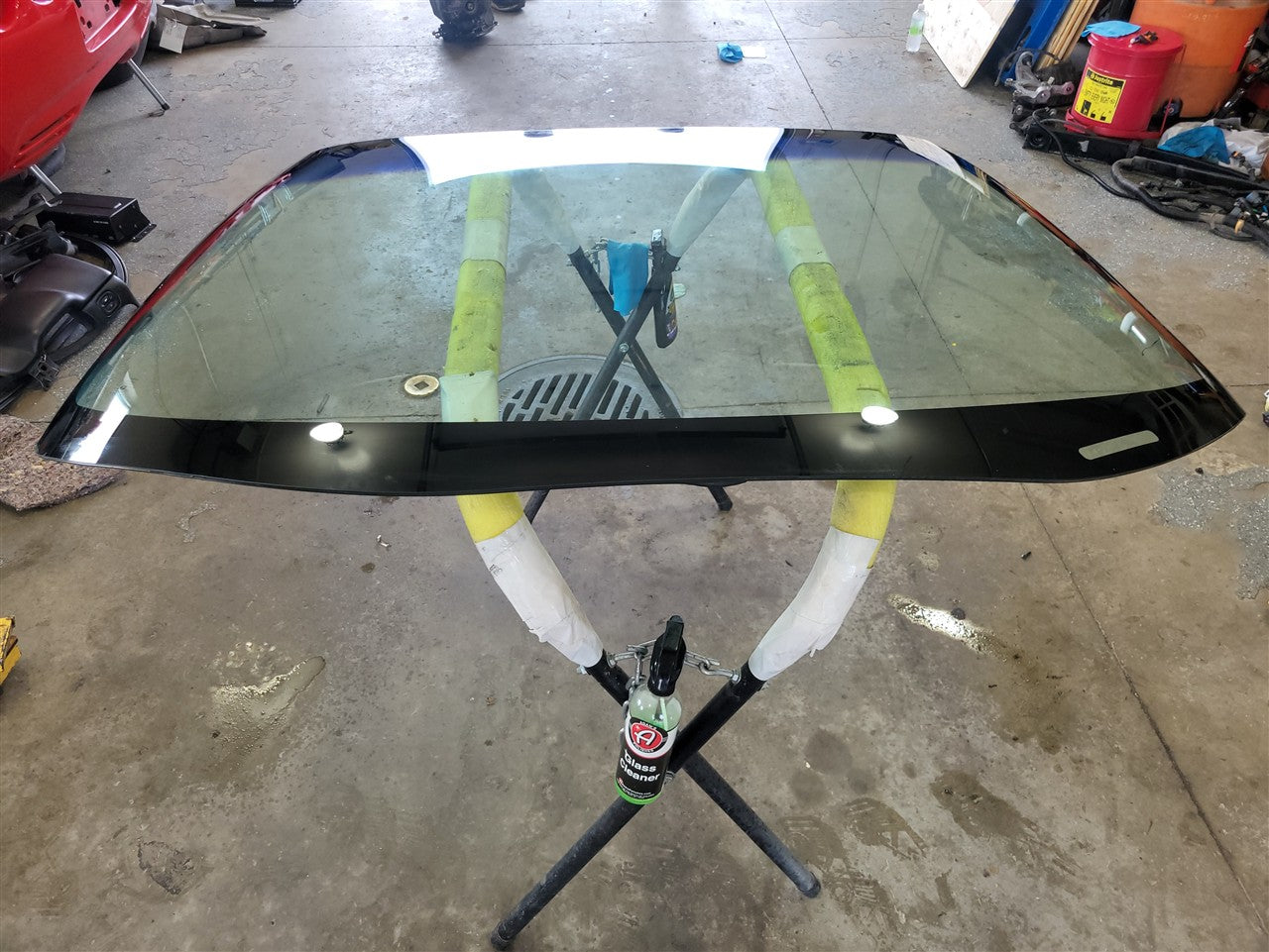 1999 CORVETTE OEM WINDSHIELD W/HUD UV6 - ON SHELF 33954 - image 2