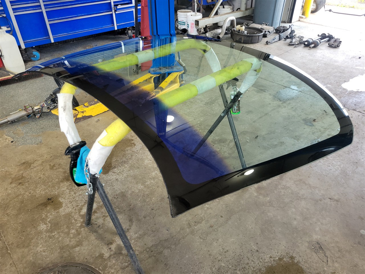 1999 CORVETTE OEM WINDSHIELD W/HUD UV6 - ON SHELF 33954 - image 9
