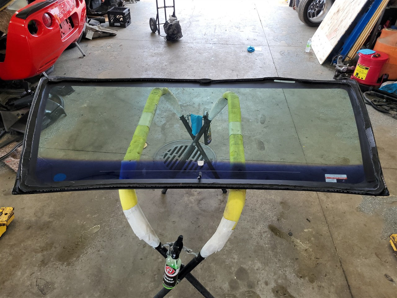 1999 CORVETTE OEM WINDSHIELD W/HUD UV6 - ON SHELF 33954 - image 10
