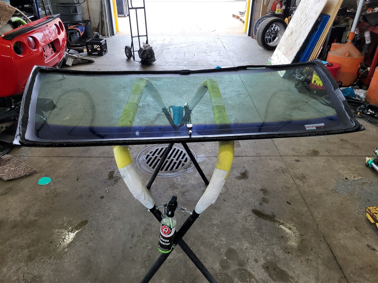 1999 CORVETTE OEM WINDSHIELD W/HUD UV6 - ON SHELF 33954 - image 11