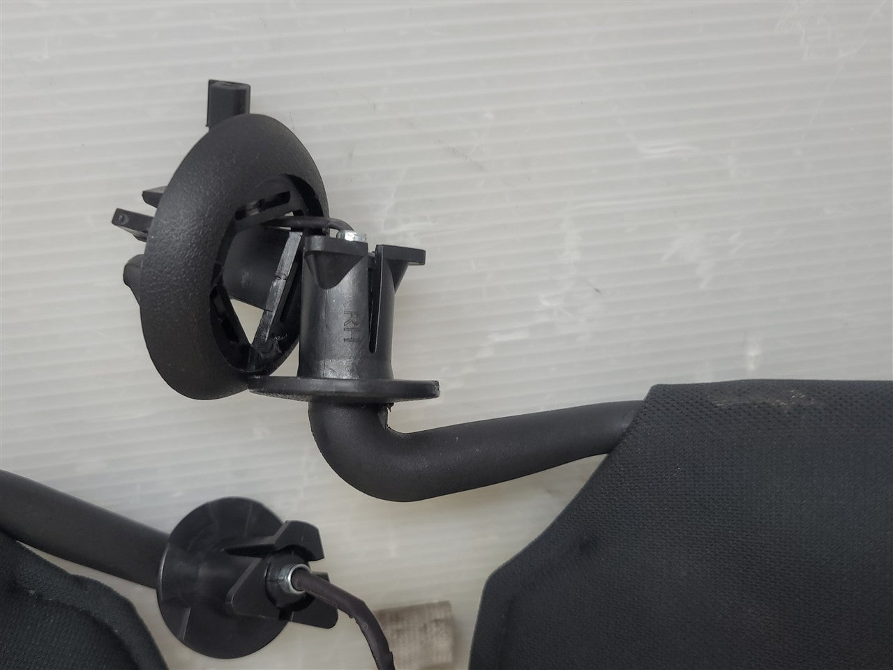1999 CORVETTE SUN VISORS PAIR BLACK LH RH 33970 - image 6