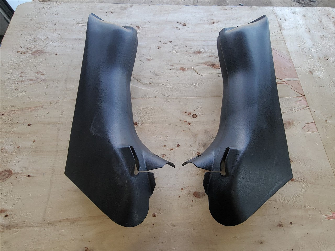 1999 CORVETTE LOWER B PILLAR SEAT BELT TRIM COVERS 33979 - image 1