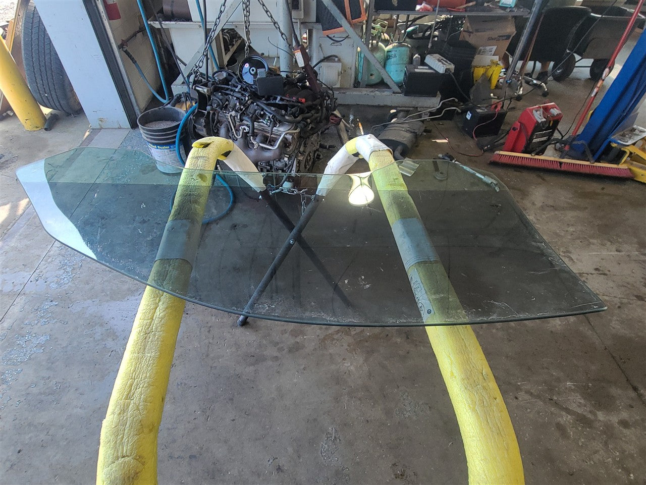 1999 CORVETTE LH DOOR GLASS TINTED 10403189 33989 - image 10