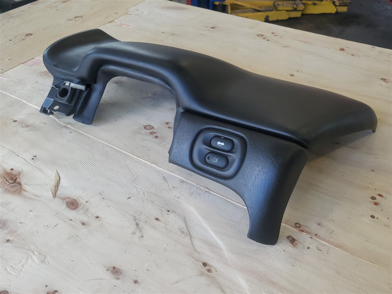 1999 CORVETTE DRIVER LOWER DASH KNEE BOLSTER TRIM 33991 - image 7