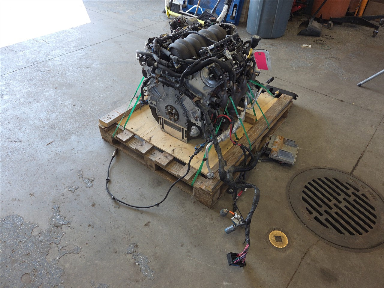 Used OEM 1999-2000 CAMARO CORVETTE FIREBIRD LS1 5 7L ENGINE WITH ECM, actual item photo 11