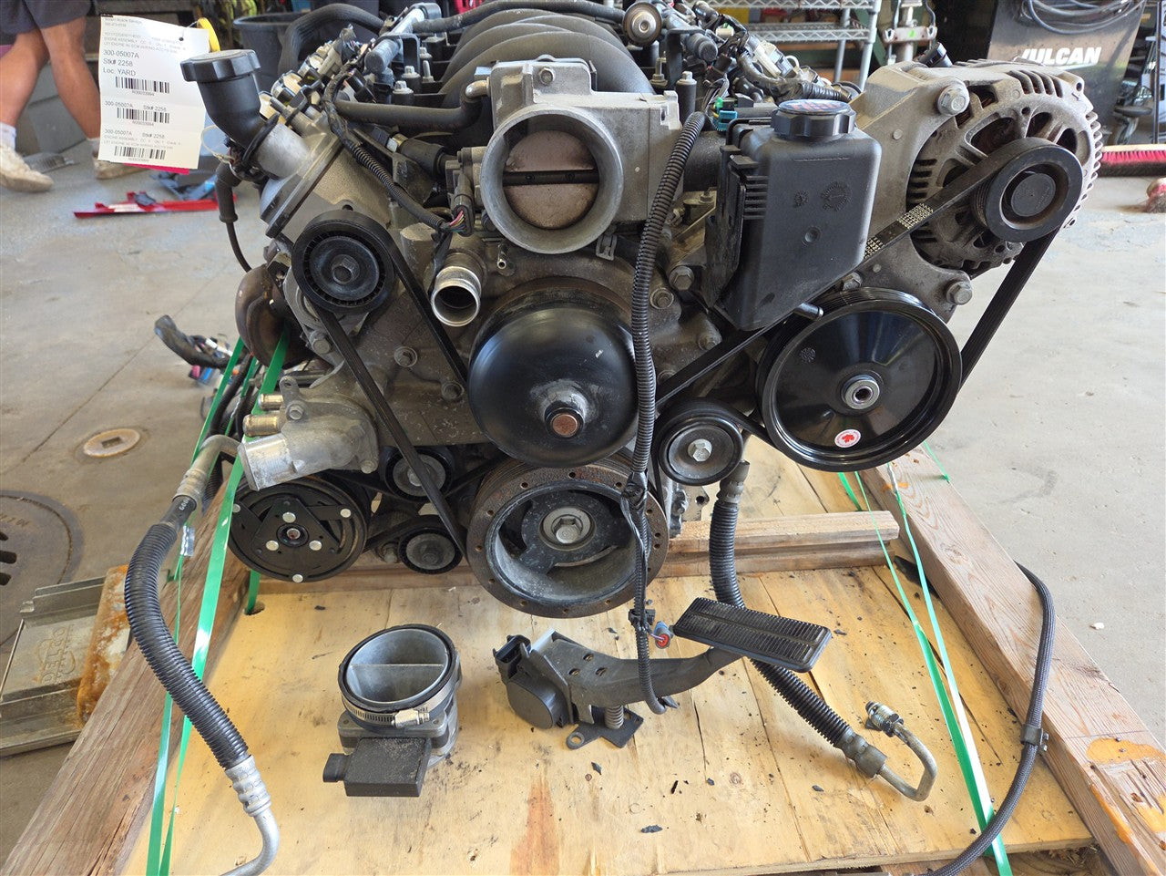 Used OEM 1999-2000 CAMARO CORVETTE FIREBIRD LS1 5 7L ENGINE WITH ECM, actual item photo 17