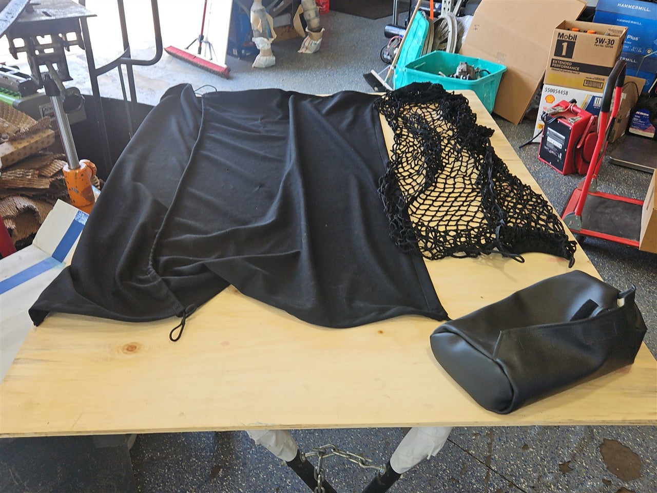 1999 CORVETTE CARGO NET & COVER & STORAGE BAG 33997 - image 2
