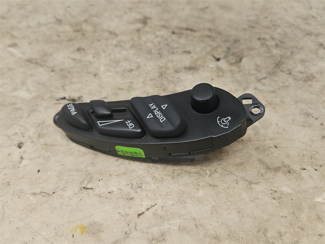 1999 CORVETTE HUD HEADS UP DISPLAY SWITCH 12198648 34006 - image 2