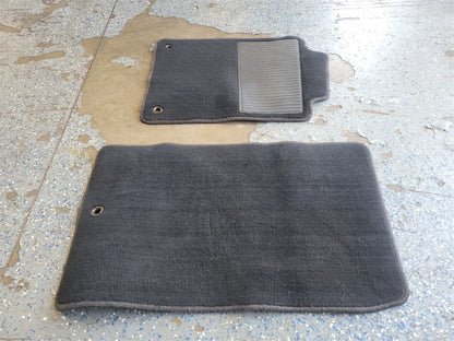 1999 CORVETTE OEM FRONT FLOOR MATS PAIR BLACK 34007 - image 3