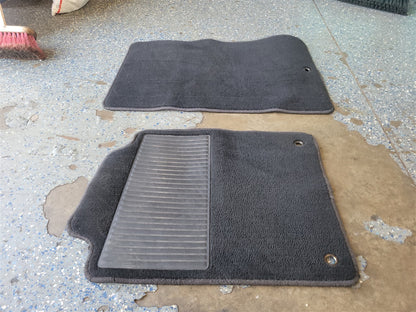 1999 CORVETTE OEM FRONT FLOOR MATS PAIR BLACK 34007 - image 5
