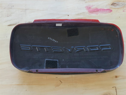1999 CORVETTE FRONT LICENSE PLATE FILLER PANEL TORCH RED 70U 10256977 34017 - image 6