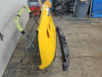 2005 CORVETTE REAR BUMPER WITH TAIL LIGHTS & FOAM REBAR 000 MILLENIUM YELLOW PAINT CODE 79U / 5593 34029 - image 3