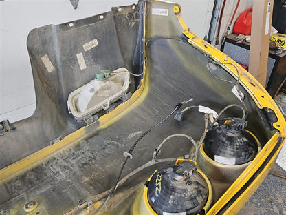 2005 CORVETTE REAR BUMPER WITH TAIL LIGHTS & FOAM REBAR 000 MILLENIUM YELLOW PAINT CODE 79U / 5593 34029 - image 1