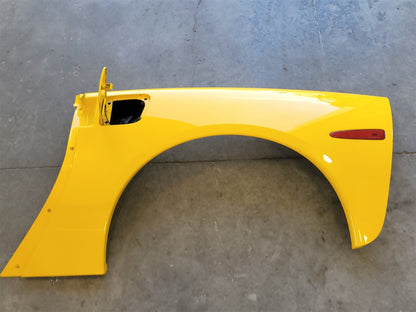 2005 CORVETTE LH DRIVER QUARTER PANEL 000 MILLENIUM YELLOW PAINT CODE 79U / 5593 34031 - image 1