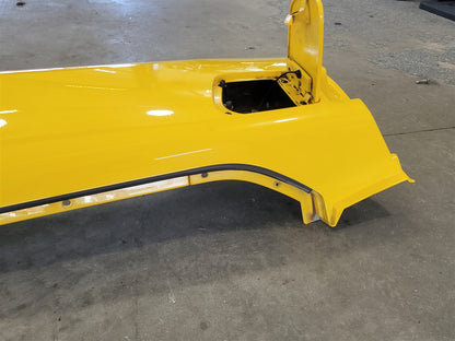 2005 CORVETTE LH DRIVER QUARTER PANEL 000 MILLENIUM YELLOW PAINT CODE 79U / 5593 34031 - image 12