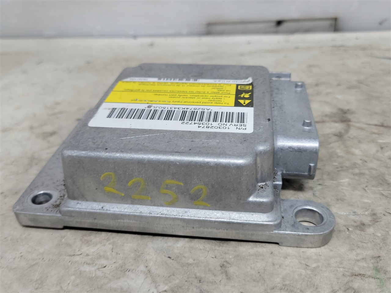 2005 CORVETTE OEM CRASH MODULE 10302874 NO HARD CODES SET 34046 - image 4