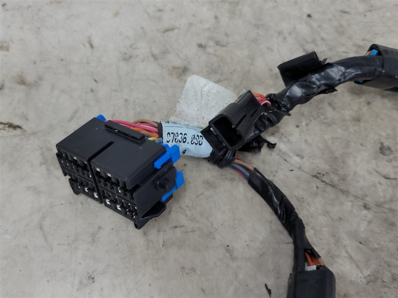 2005 CORVETTE STEERING COLUMN WIRE HARNESS 88963398 WIRING 34053 - image 9