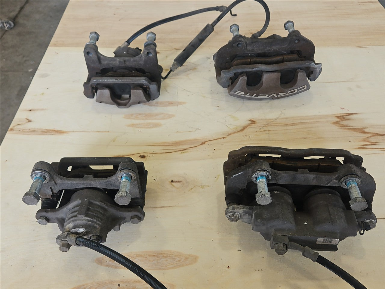 2005 CORVETTE FRONT & REAR BRAKE CALIPERS 52K MILES 34077 - image 11