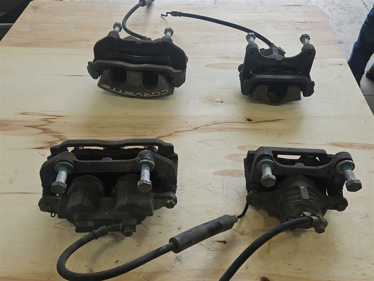 2005 CORVETTE FRONT & REAR BRAKE CALIPERS 52K MILES 34077 - image 13
