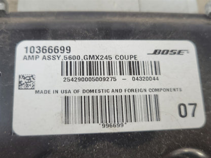 2005 CORVETTE BOSE AMP RADIO AMPLIFIER 10366699 RPO U65 COUPE 34083 - image 10