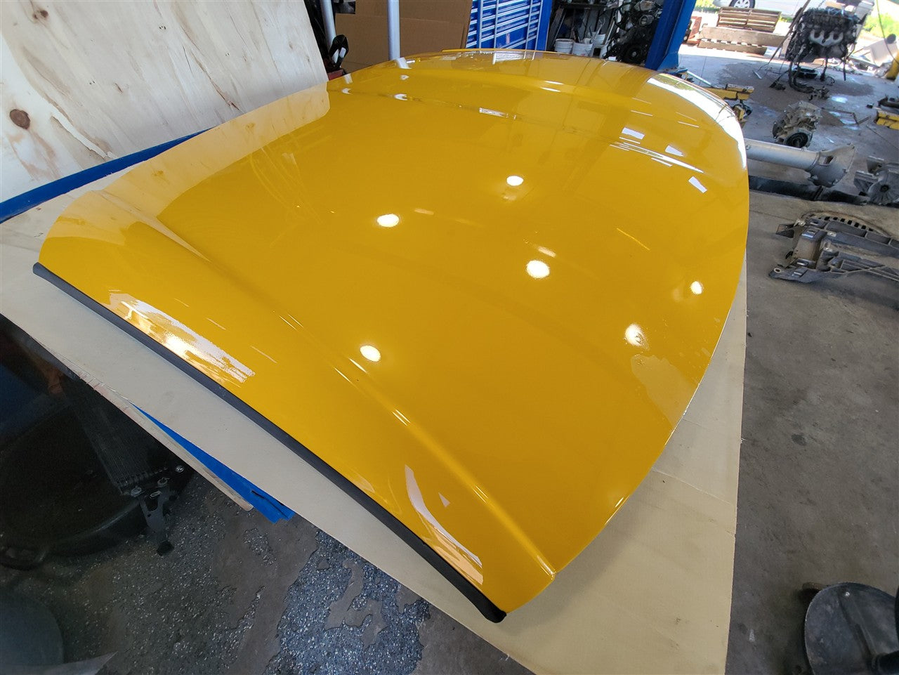2005 CORVETTE TARGA TOP ROOF PANEL YELLOW 79U FIBERGLASS 34090 - image 6