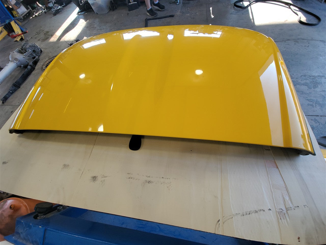 2005 CORVETTE TARGA TOP ROOF PANEL YELLOW 79U FIBERGLASS 34090 - image 9