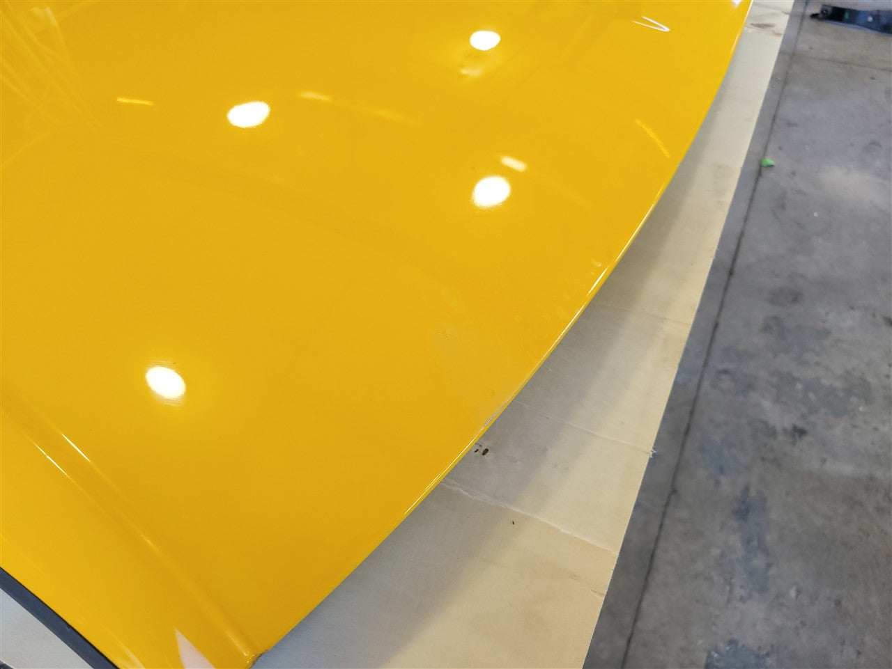 2005 CORVETTE TARGA TOP ROOF PANEL YELLOW 79U FIBERGLASS 34090 - image 10