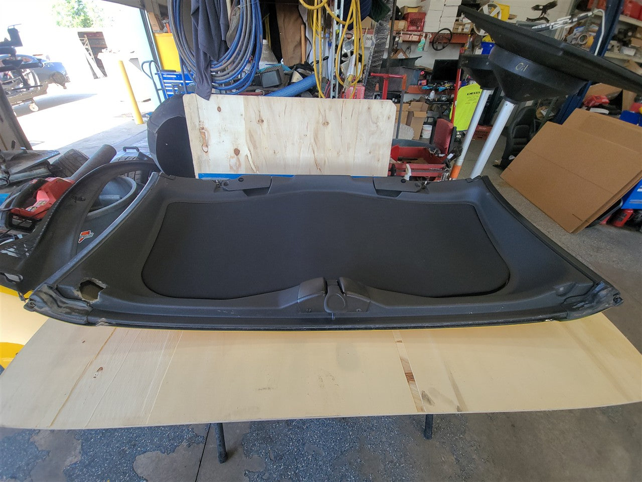 2005 CORVETTE TARGA TOP ROOF PANEL YELLOW 79U FIBERGLASS 34090 - image 14