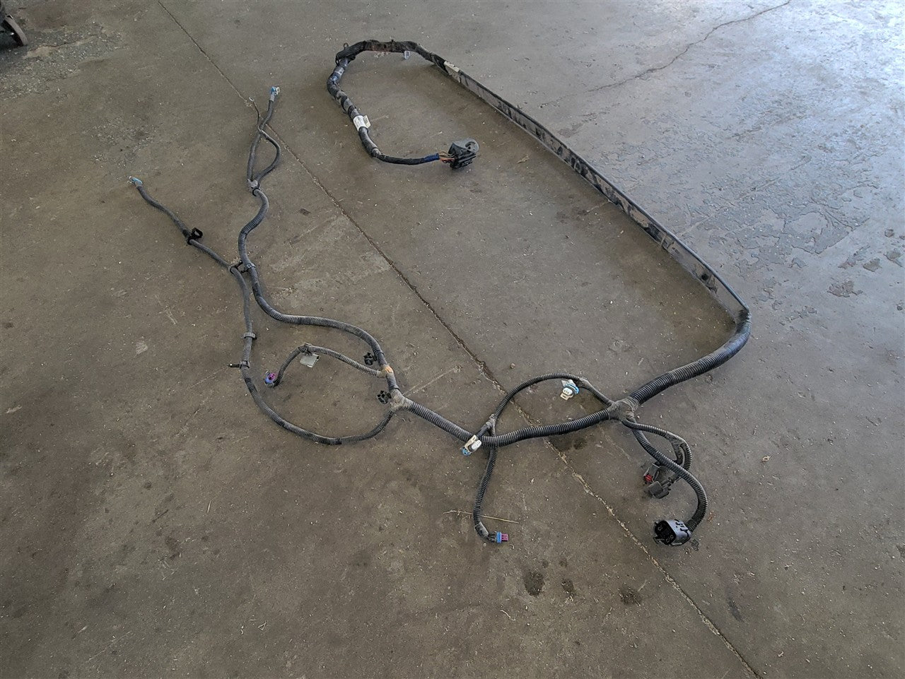 2005 CORVETTE 2005 CORVETTE TORQUE TUBE MANUAL TRANS WIRING HARNESS 15252281 34115 - image 3
