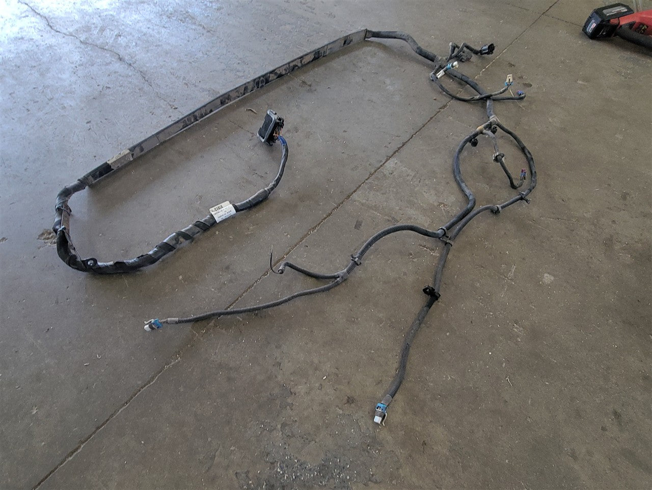 2005 CORVETTE 2005 CORVETTE TORQUE TUBE MANUAL TRANS WIRING HARNESS 15252281 34115 - image 9