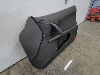 2005 CORVETTE PASSENGER DOOR PANEL TRIM LEATHER BLACK 34117 - image 5