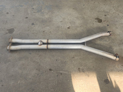 2005 CORVETTE OEM MID EXHAUST WITH H PIPE 52K MILES 34119 - image 2