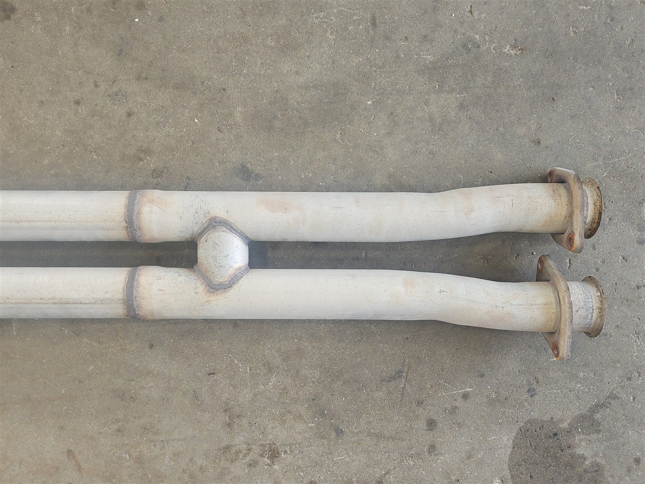 2005 CORVETTE OEM MID EXHAUST WITH H PIPE 52K MILES 34119 - image 14