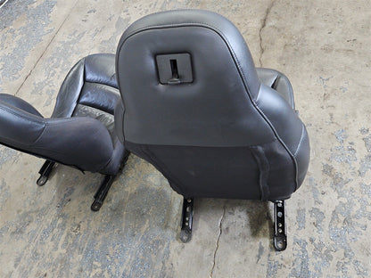 2005 CORVETTE SEATS PAIR SPORT BUCKET MEMORY AAB 52K MILES BLACK 34124 - image 4