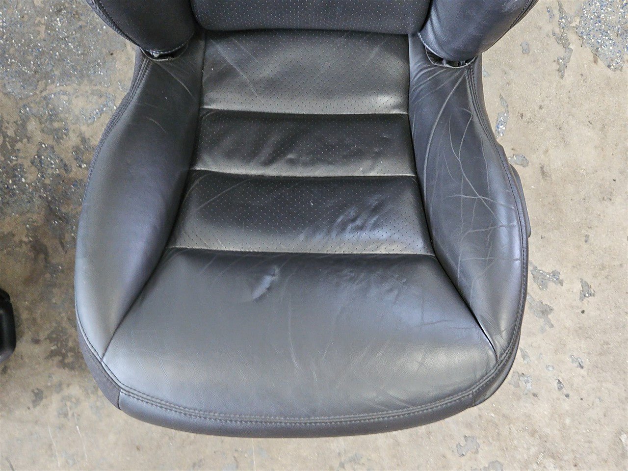 2005 CORVETTE SEATS PAIR SPORT BUCKET MEMORY AAB 52K MILES BLACK 34124 - image 7