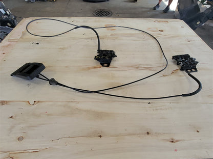 2005 CORVETTE HOOD LATCH PAIR LH RH WITH CABLES & RELEASE HANDLE 34125 - image 4